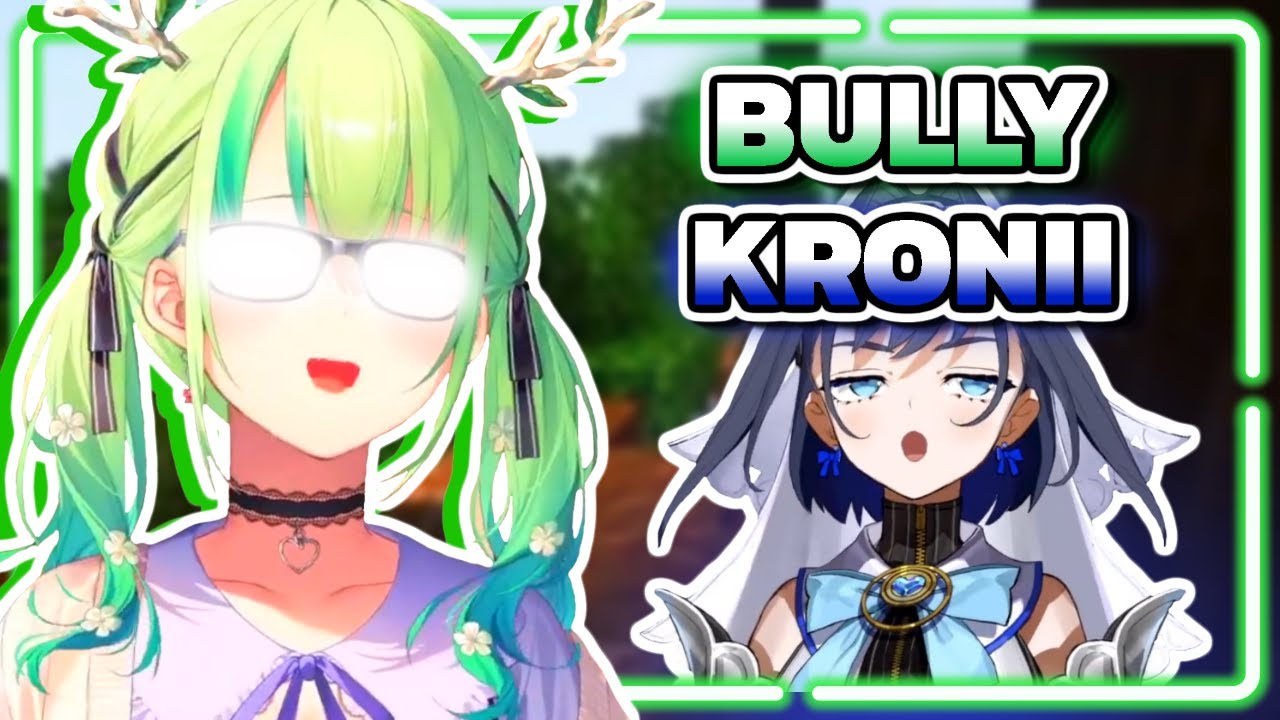 Fauna Bullies Kronii Not Once, Not Twice... But Thrice【Minecraft】