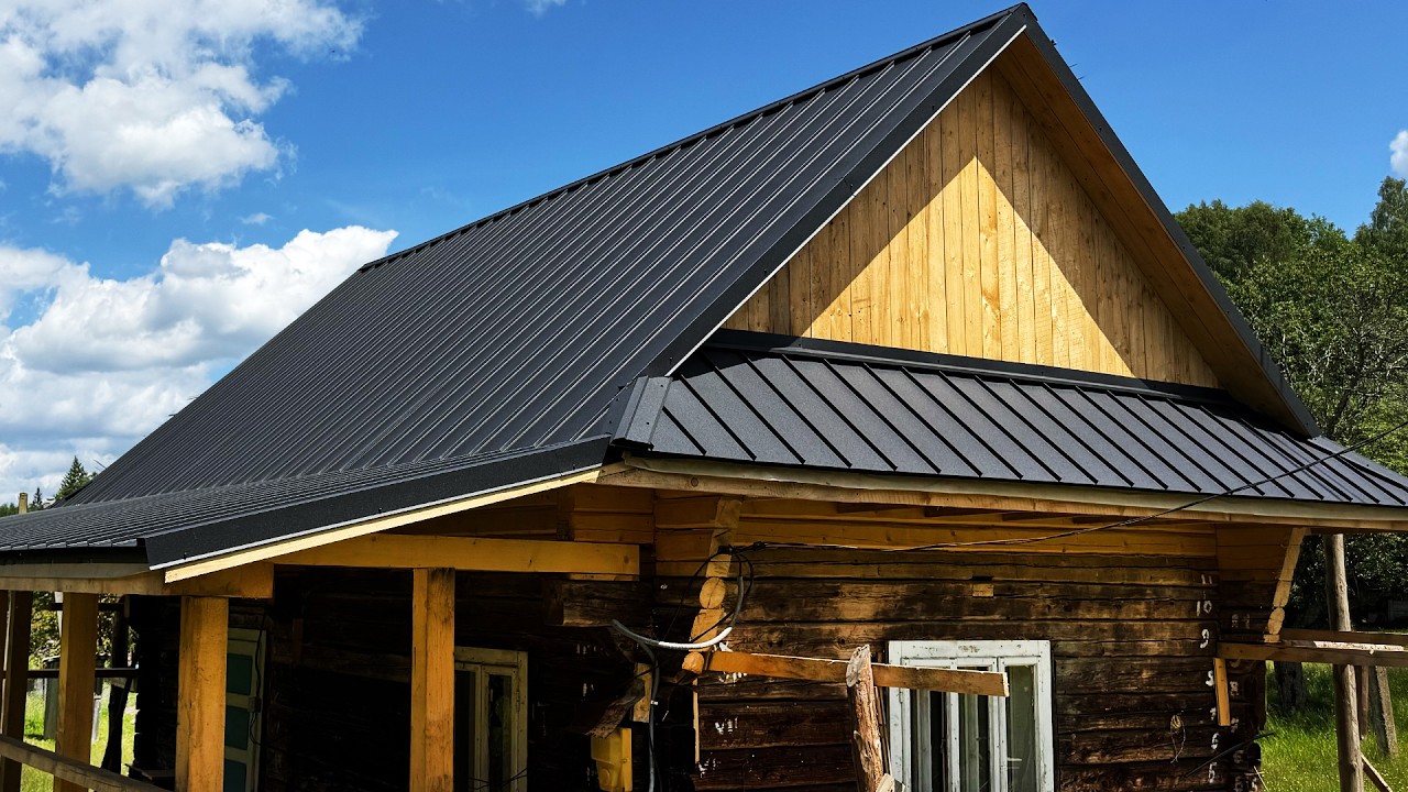 We Finally Finished the Roof of Our Dream Mountain Cabin