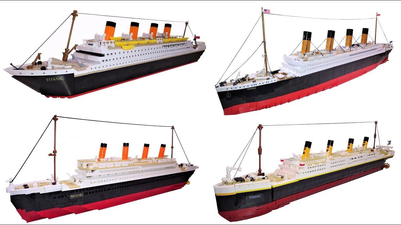Amazing RMS TITANIC Compilation Edition ♦ Speed Build Review mit Lego Test
