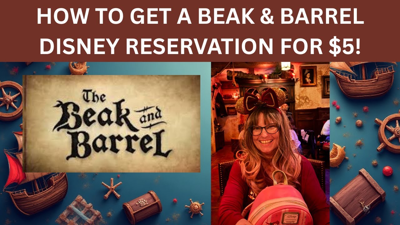 THE BEAK AND BARREL at MAGIC KINGDOM IN Walt Disney World + LIBERTY TREE TAVERN Secret Menu Change
