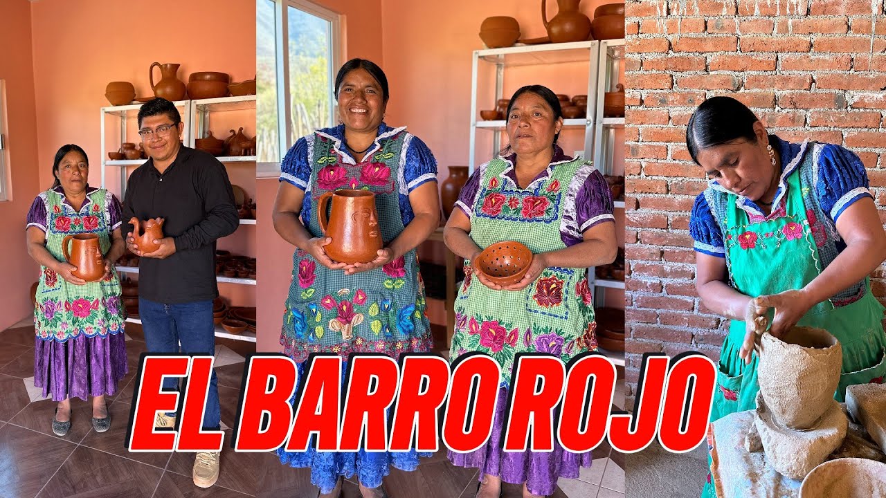 LAS FASCINANTES ARTESANIAS DE BARRO ROJO DE SAN MARCOS TLAPAZOLA