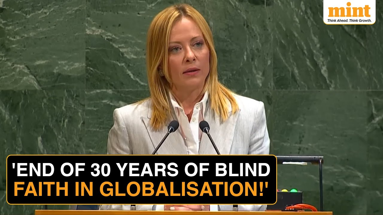 ВАЖНОЕ заявление премьер-министра Италии Джорджии Мелони в ООН: правила были написаны, когда неле...