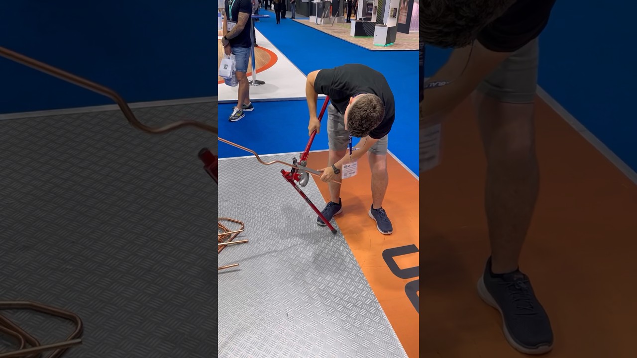 Pipe Bending Challenge #plumbing #copper #challenge #pipebending  #subscribe