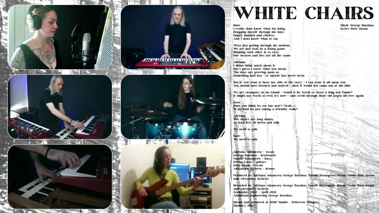 George Barabas - White Chairs (lyric video)