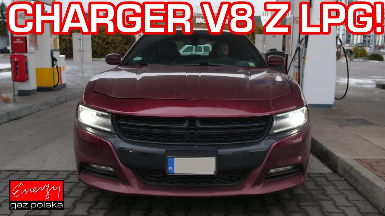 Dodge Charger 5.7 V8 HEMI 372KM 2018r na gaz LPG! Montaż LPG Energy Gaz Polska Warszawa Ostrobramska