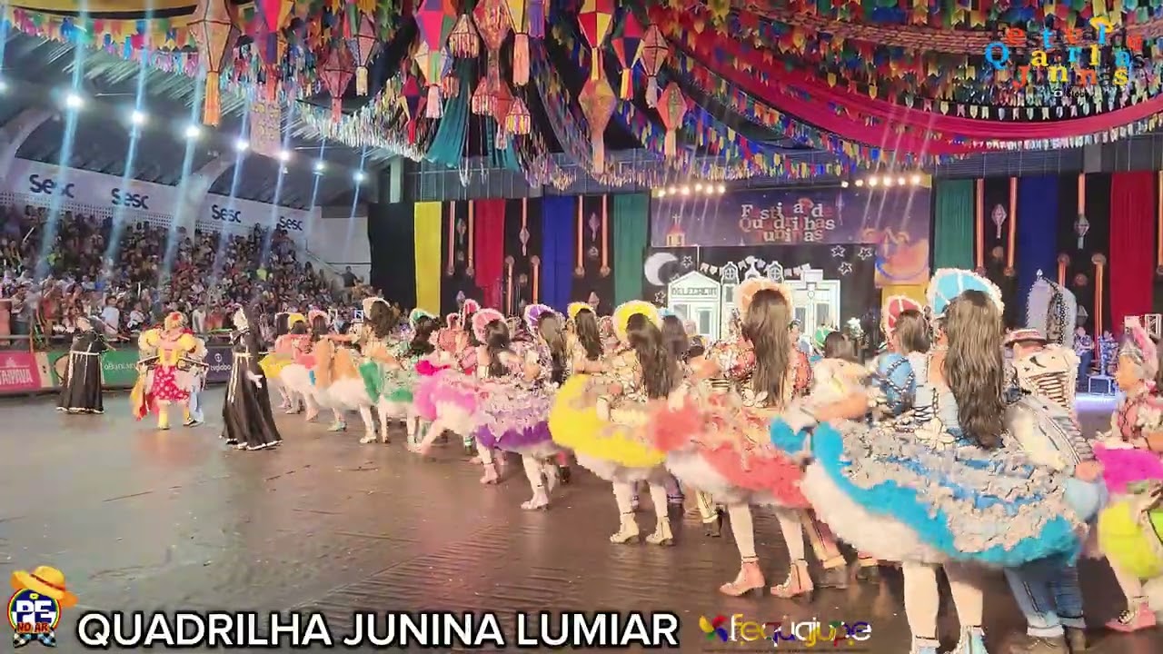 [SÃO JOÃO 2025] JUNINA LUMIAR NO FESTIVAL REGIONAL QUADRILHAS JUNINAS REDE GLOBO NORDESTE