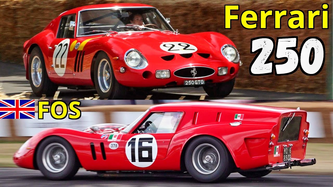 Wonderful Classic Ferrari Trio 😍: 250 GTO, 250 GT 