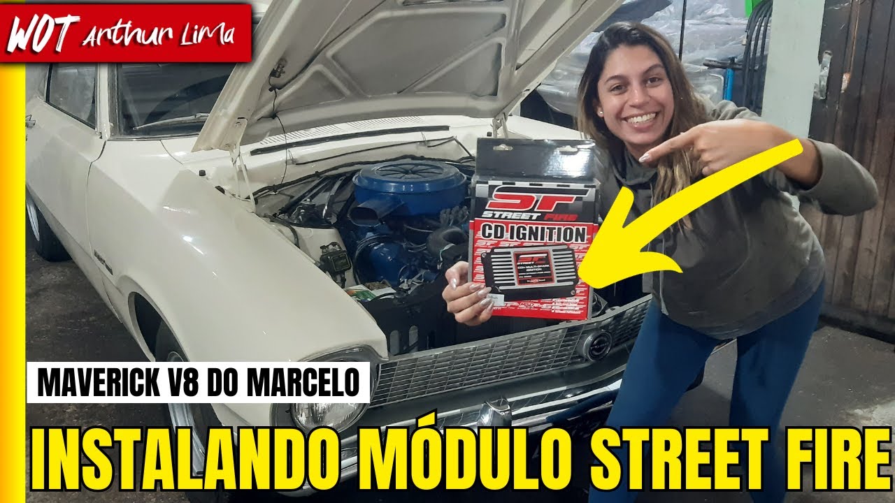 MAVERICK V8 MÓDULO DE IGNIÇÃO STREET FIRE (W.O.T. PREPARAÇÕES)