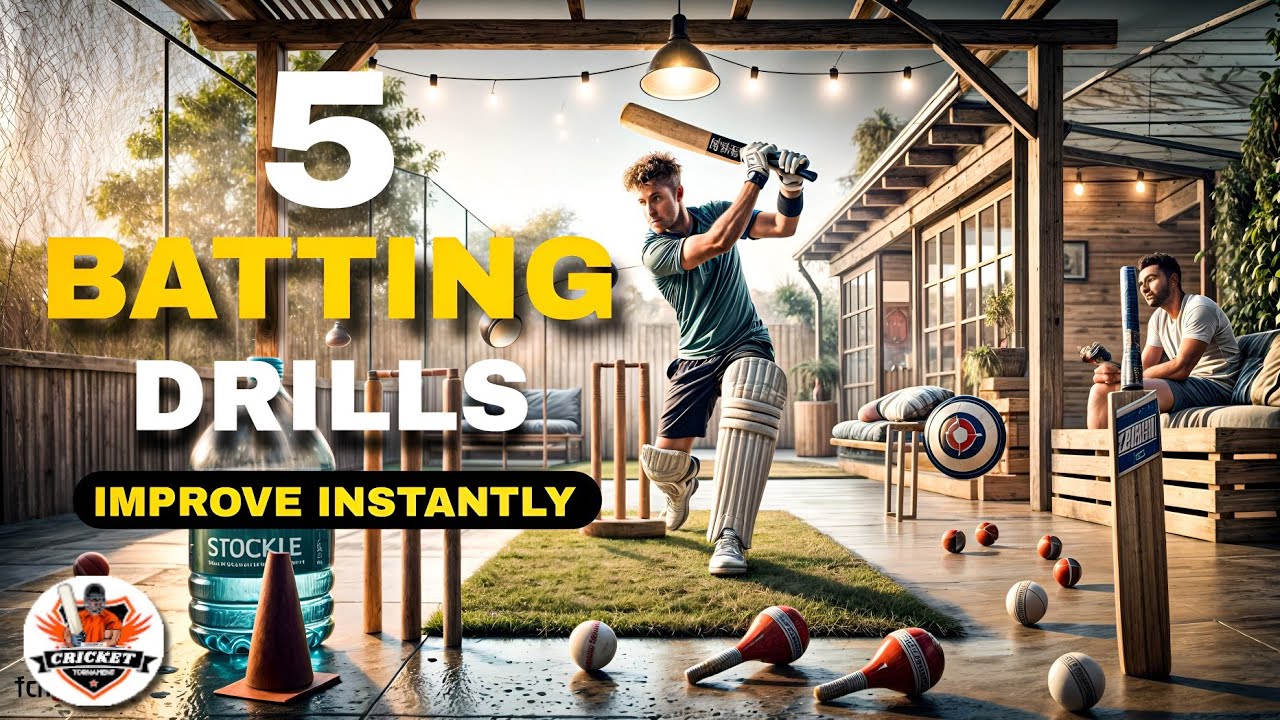5 Batting Drills That Instantly Improve Your Game Alone At Home