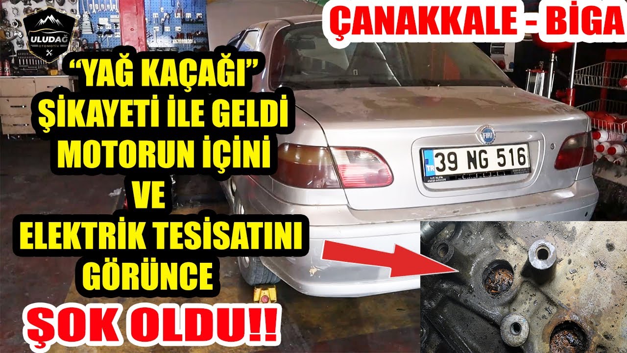 ÇÜRÜMÜŞ MOTORU  SIFIR MOTOR YAPTIK! (Fiat Albea 1.4 Rektefiye-Tesisat Yenileme-Restorasyon)