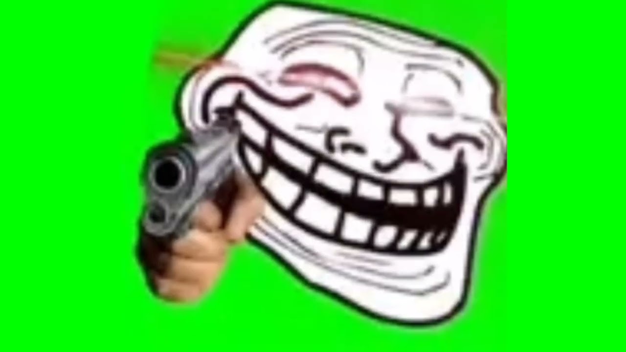troll face green screen || green screen troll face || new troll face 2025 || NO COPYRIGHT FOR FREE