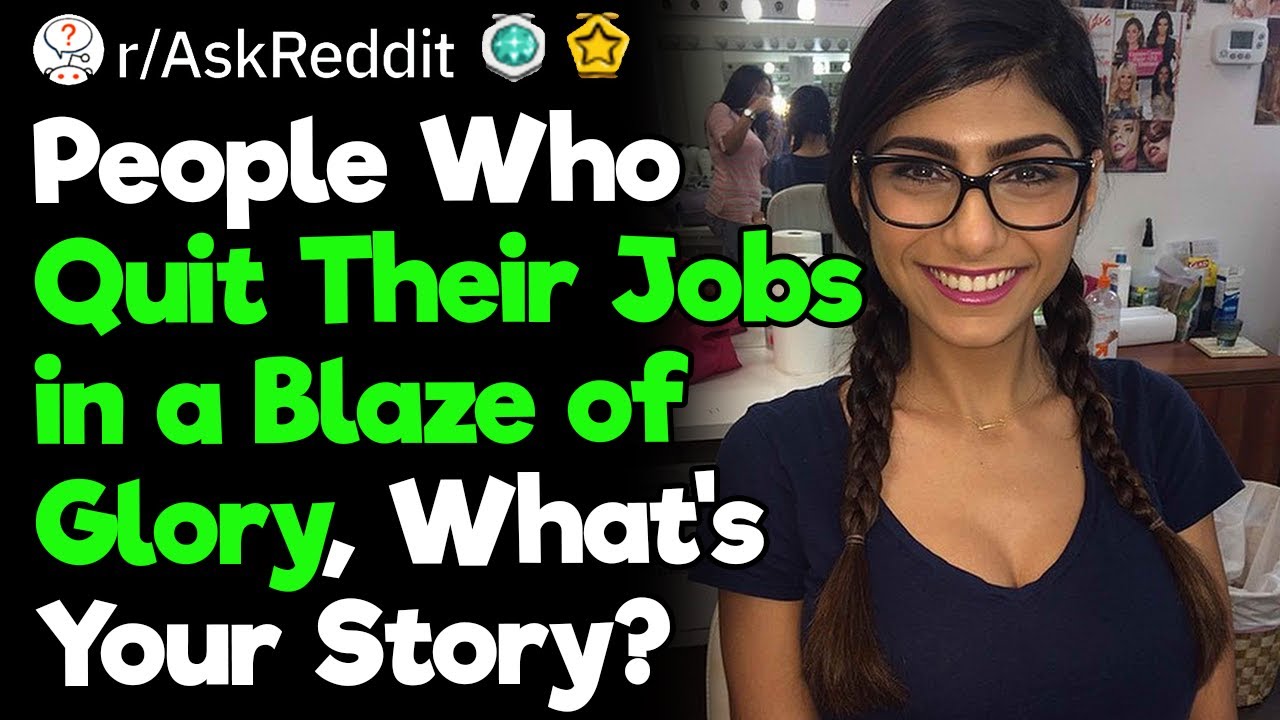 Quitting Jobs in a Blaze of Glory