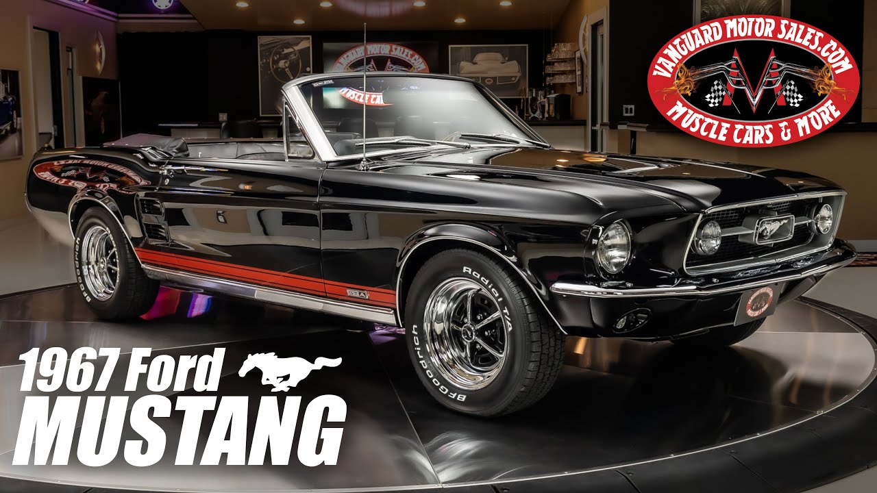 1967 Ford Mustang Convertible For Sale Vanguard Motor Sales 