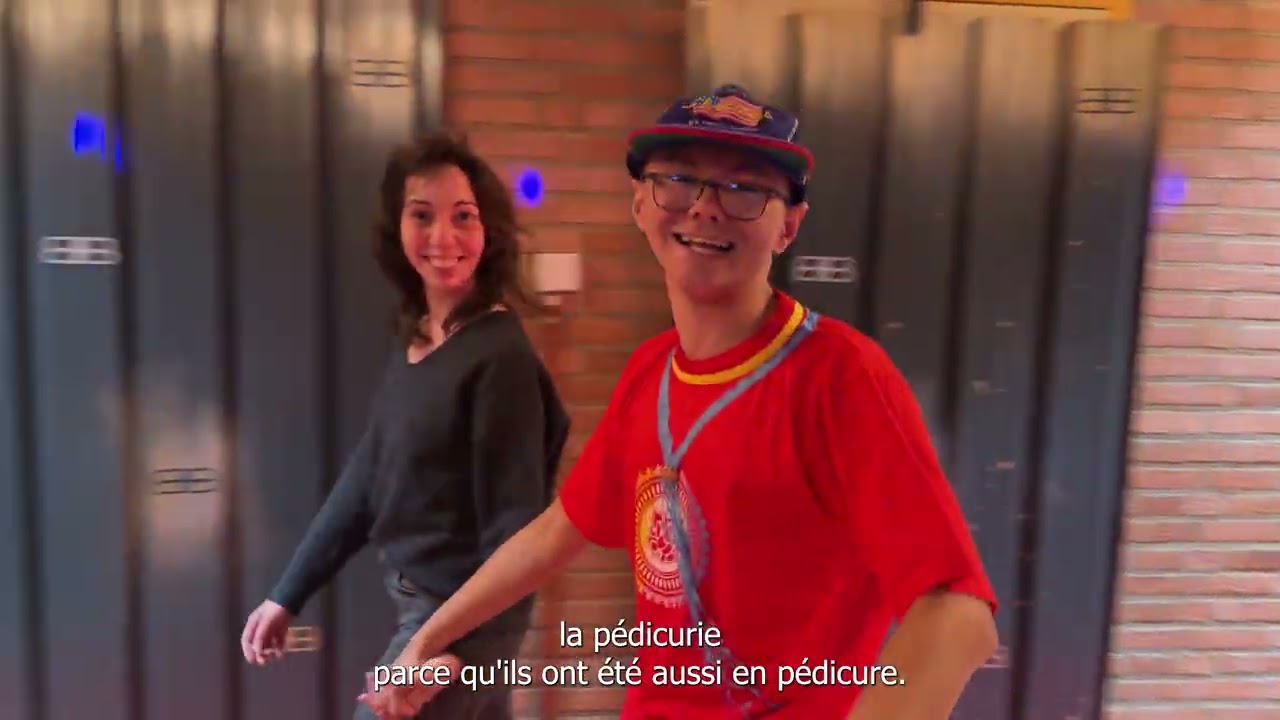 Défilé haute couture à l'école secondaire de l'IMP de Marcinelle