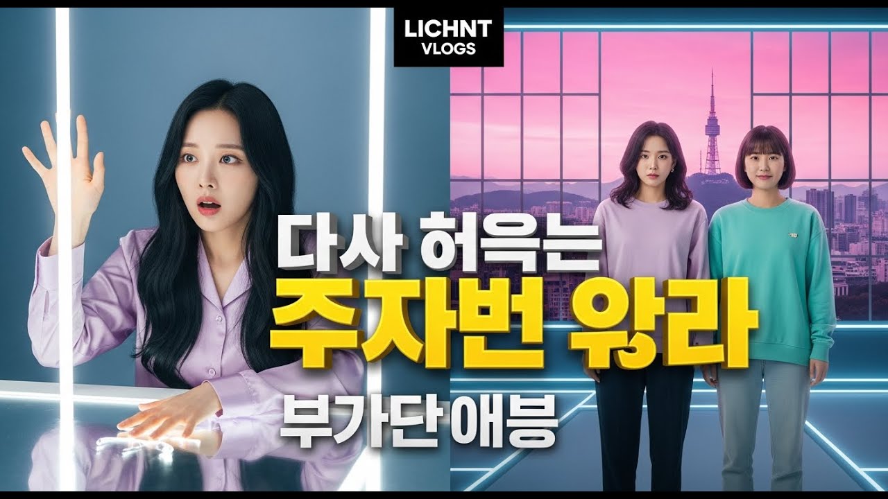 제목: 새벽 0시, 거울 속으로 들어갔다?! 🌌 룸메이트와 겪은 소름 돋는 평행세계 미스터리 ✨ #서울브이로그
