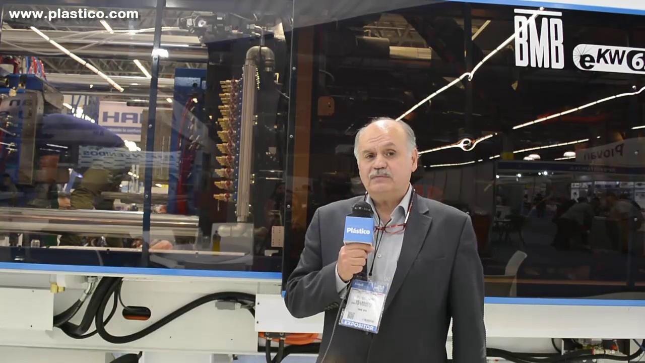 Presentación de BMB durante Expo Plásticos 2017