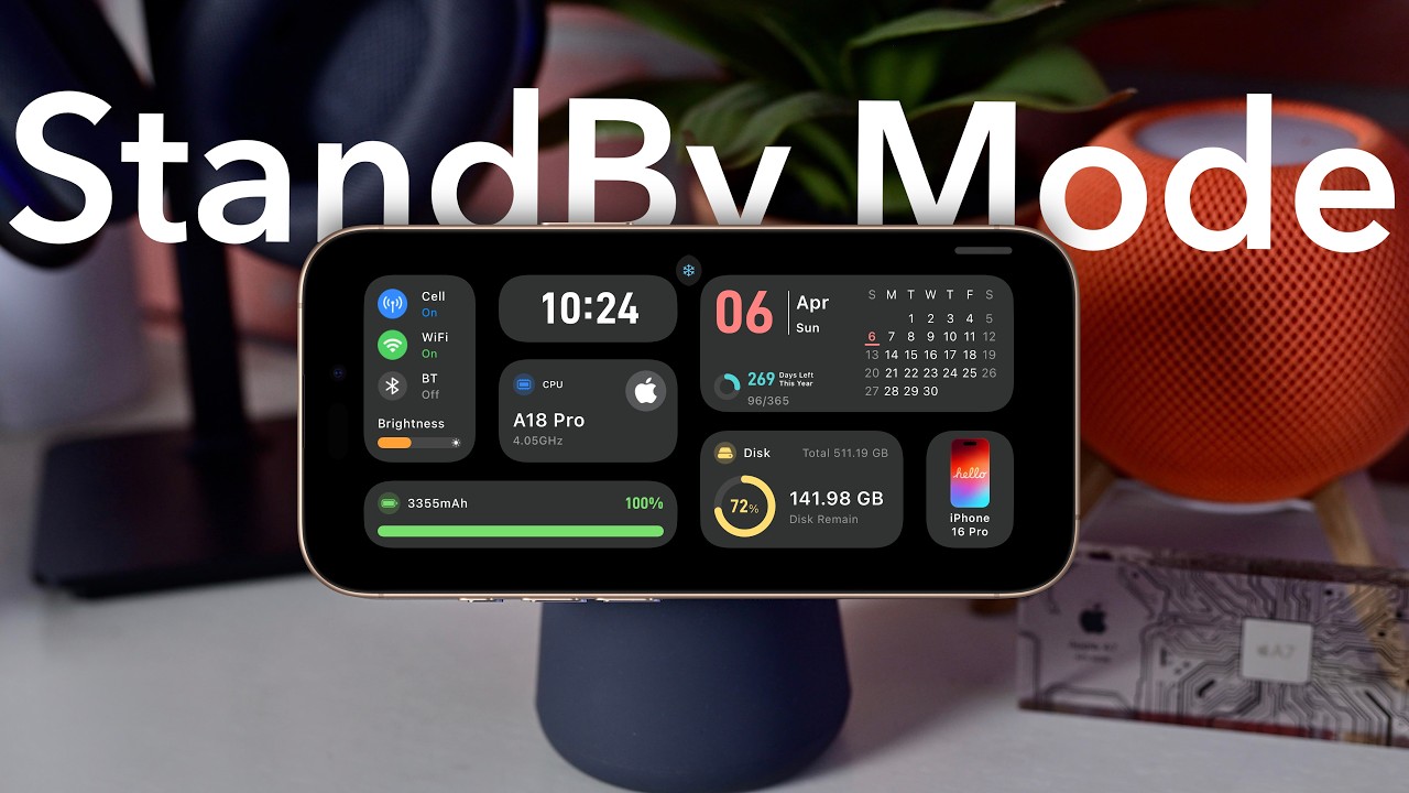 Best StandBy Mode Apps for iPhone &ndash; Turn Your iPhone Into a Smart Display!