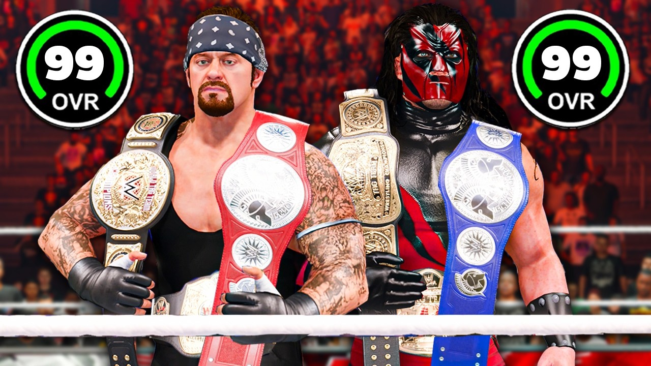 Every Belt The Brothers of Destruction Win is +100 Upgrade