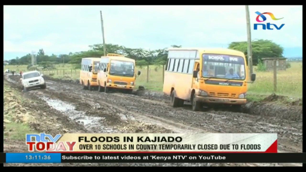 Over 10 schools in  Kajiado county temporarily closed due to floods