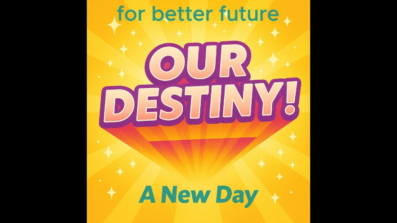 Our Destiny  #hopefulsong #dancepop #upbeat