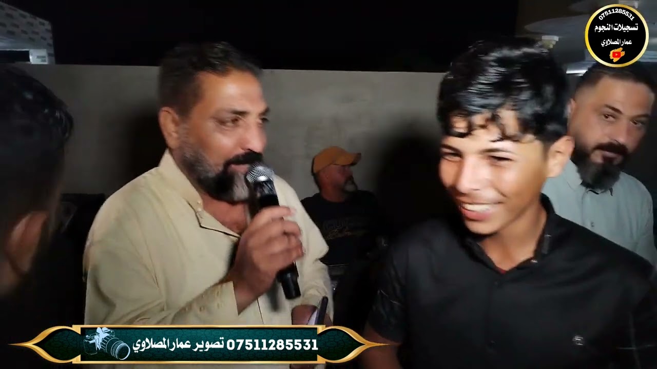 الفنان ياسر الخابوري دبكه نار 📿زواج ابراهيم الطائي(5) المايسترو غازي السبعاوي تصوير عمار المصلاوي
