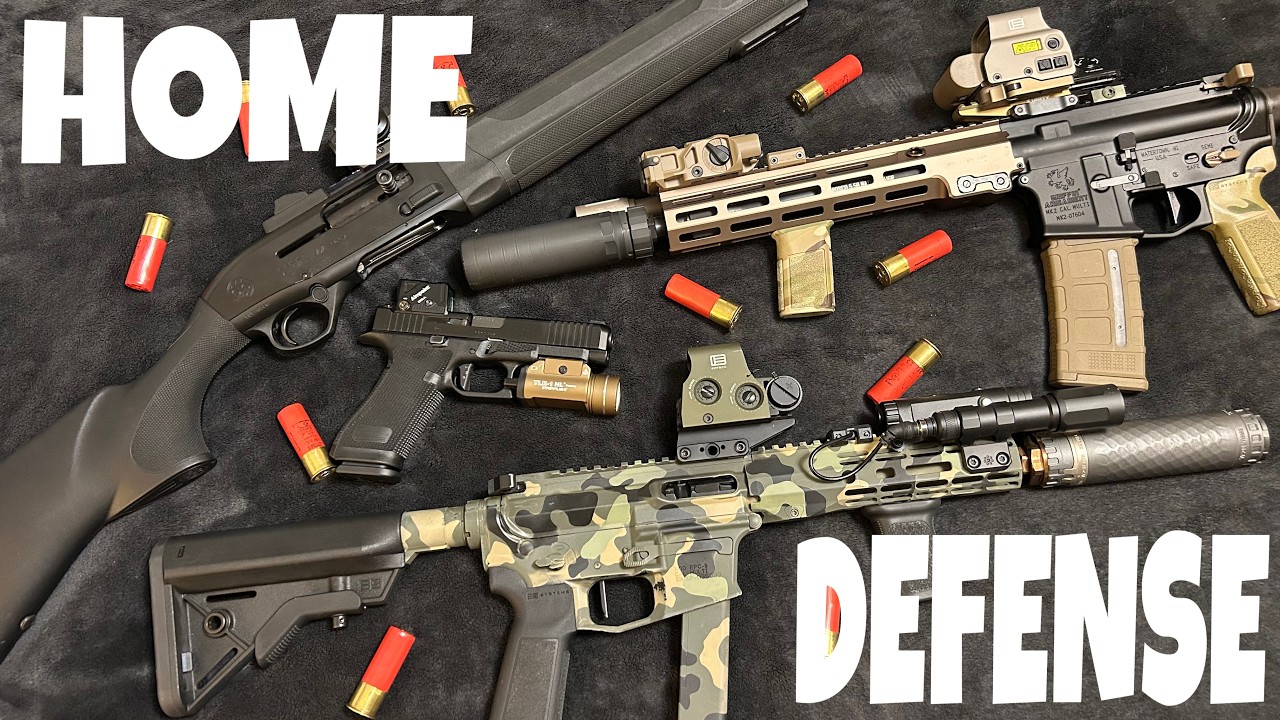 Top 5 BEST Guns For Home Defense!