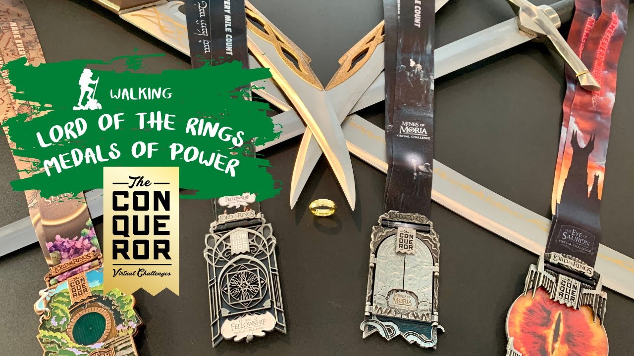 Lord Of The Rings Conqueror Challenge unboxing and review 2022. Insane Medals !!!