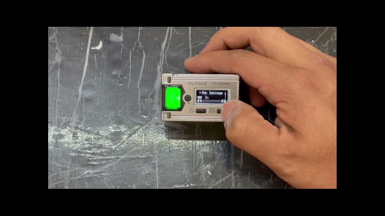 Tutorial de Sensor Keyence