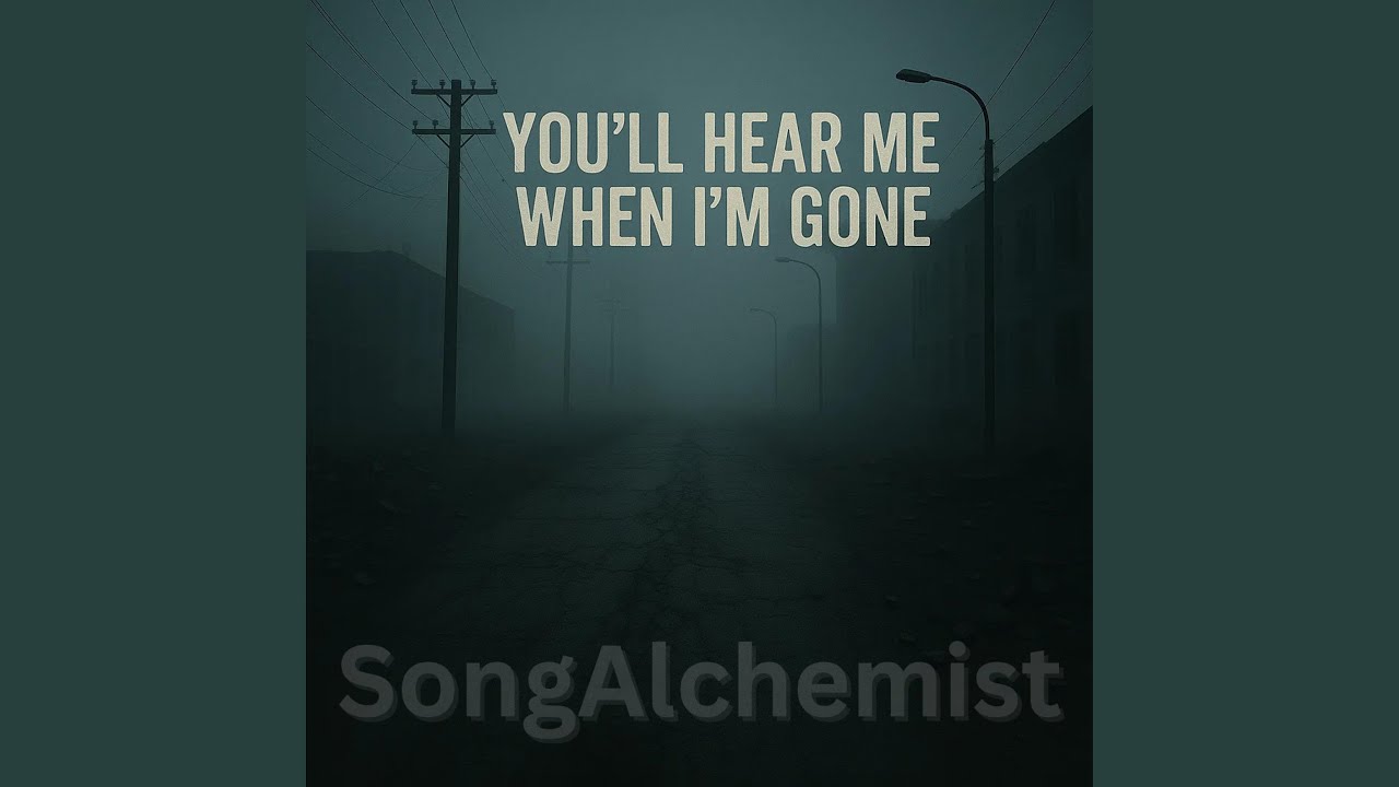 You'll Hear Me When I'm Gone