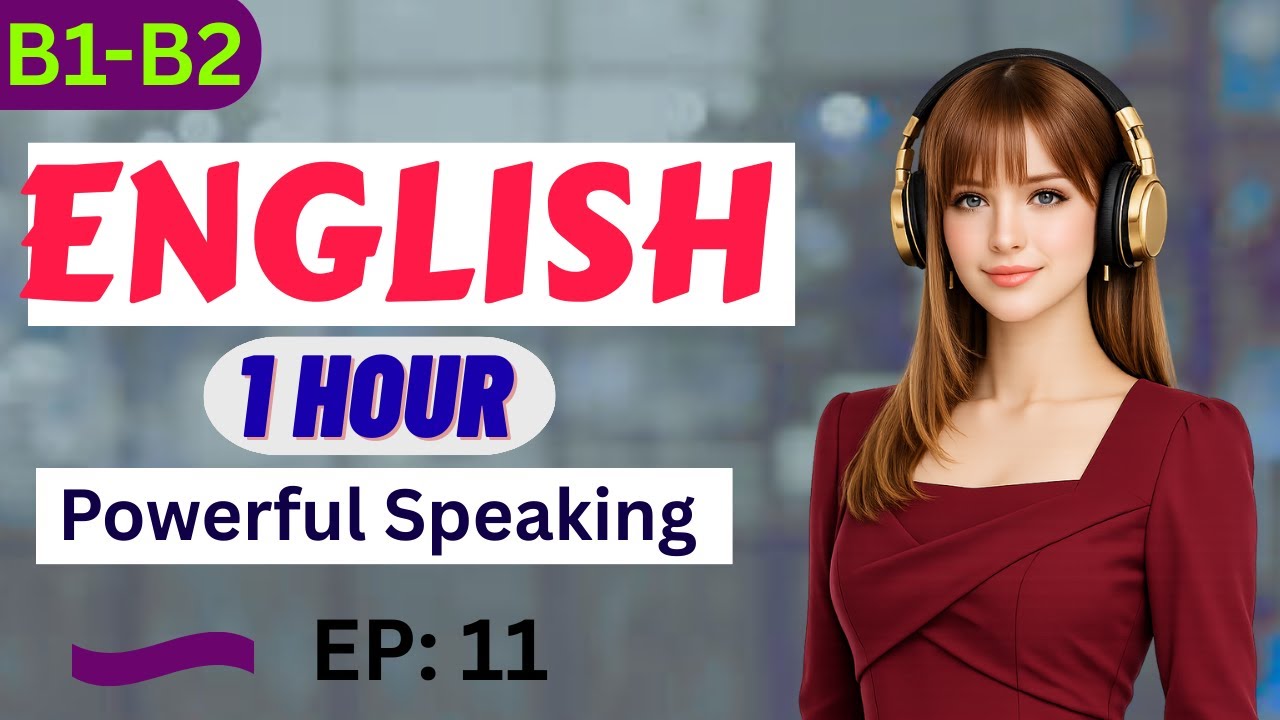 B1 English Listening Practice 🎧 Speak English Confidently & Fluently | Improve Fast
