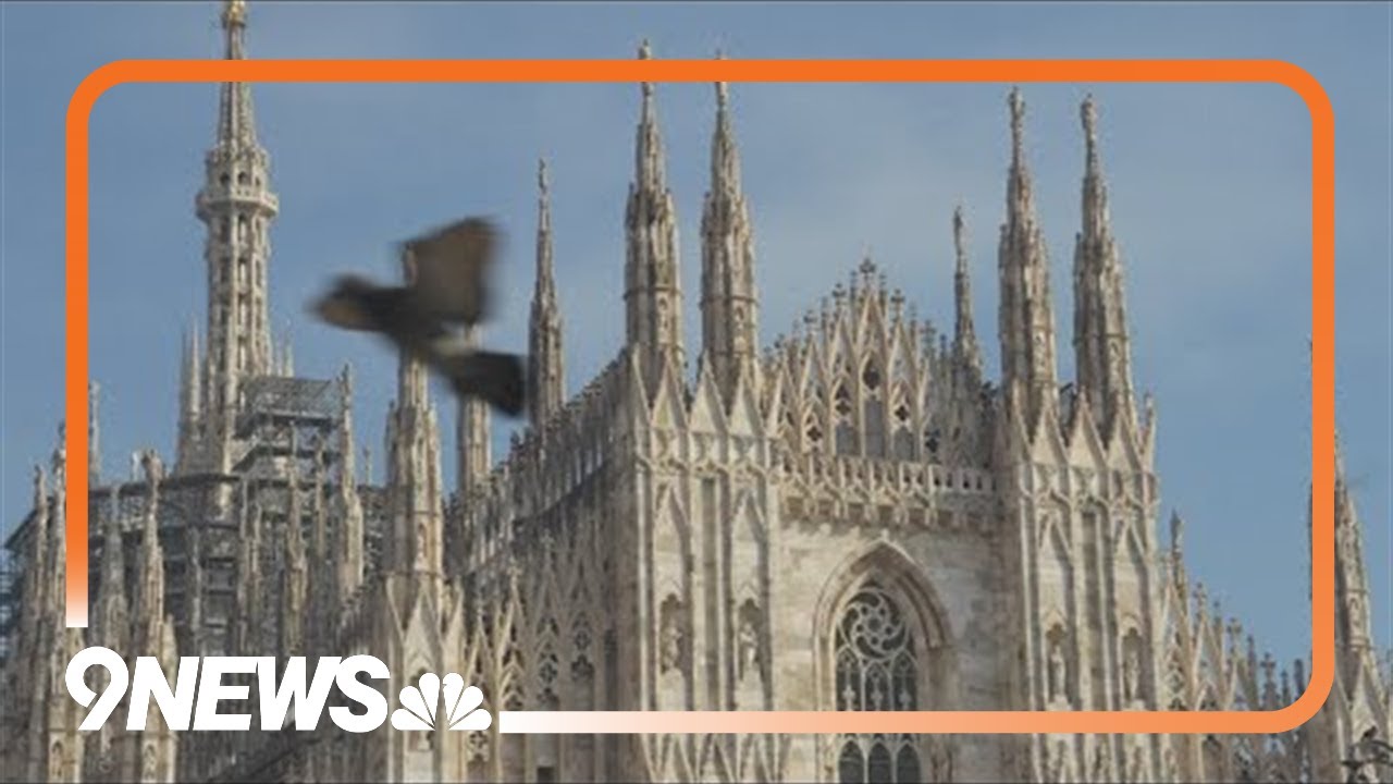 Olympic visitors flock to Milan's iconic cathedral