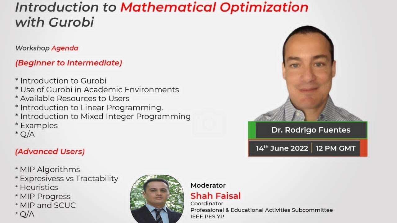 Introduction to Mathematical Optimization with Gurobi