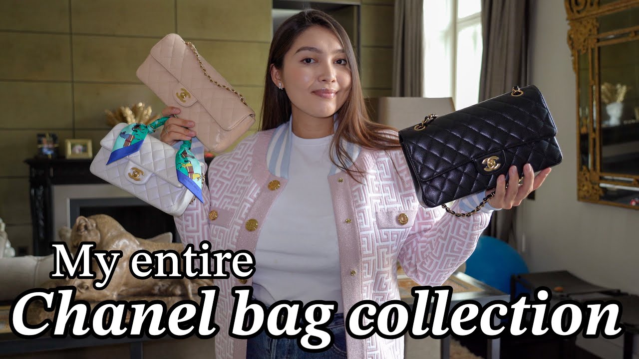 My Entire Chanel Handbag Collection 2022 | Thoughts On Price Increase | Classic flap, minis, 19 bag