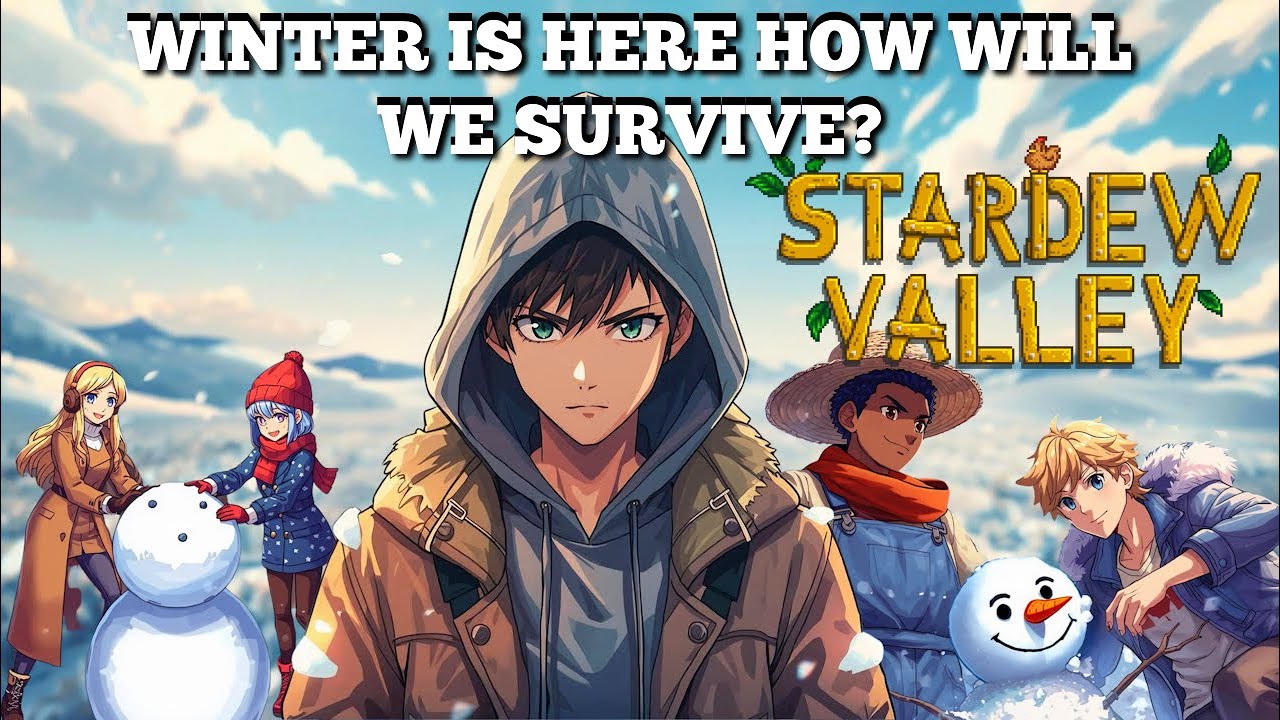 Winter is Here Can We Make it A Year?  Can The Farm Survive the Cold?? FIND OUT!! | Stardew Valley