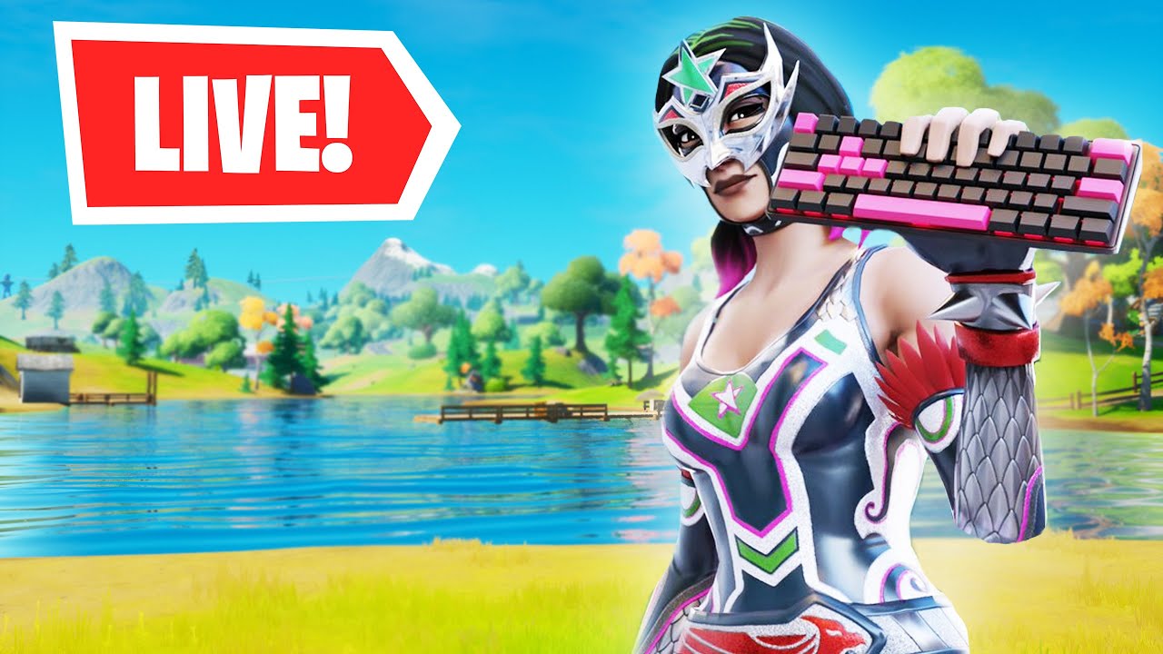 Grinding Fortnite with Viewers | Handcam