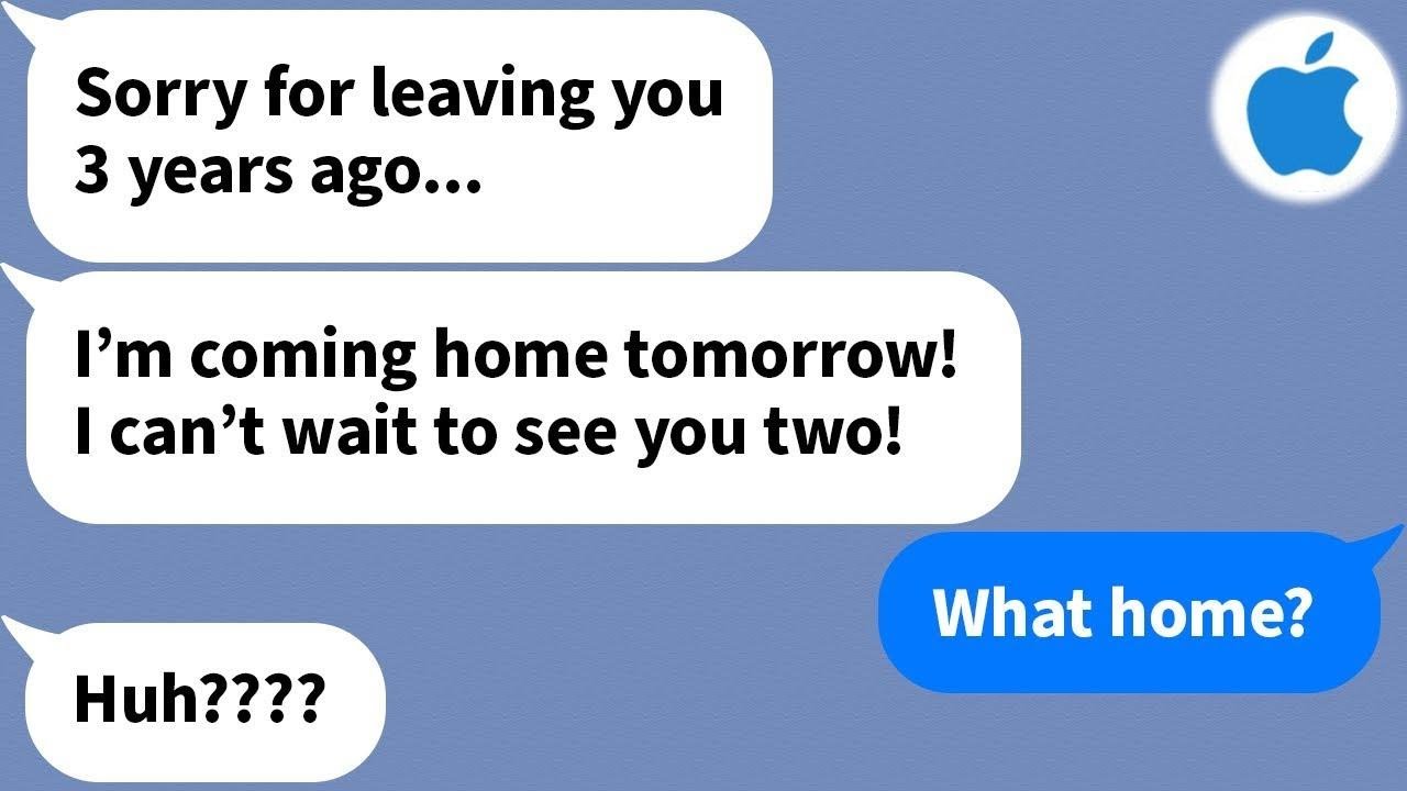【Apple】 My husband cheated on me with our baby sitter and left  3 years later