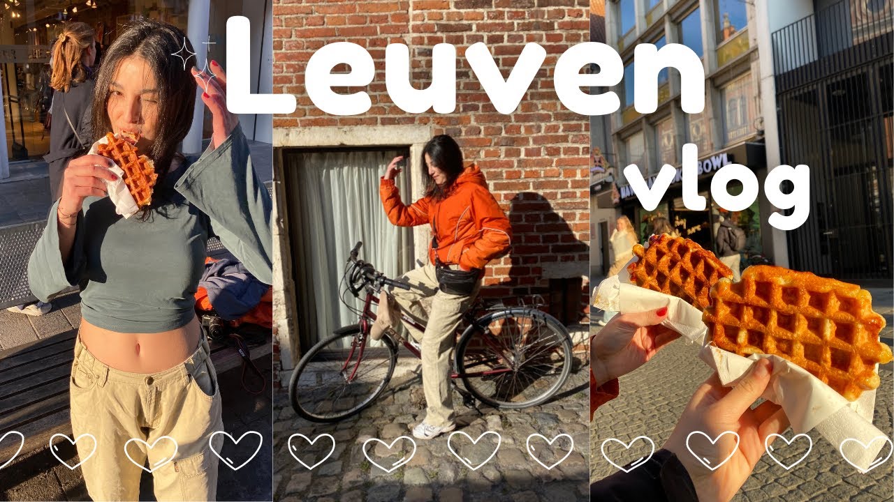 Leuven'de (aşırı) neşeli bir gün | VLOG