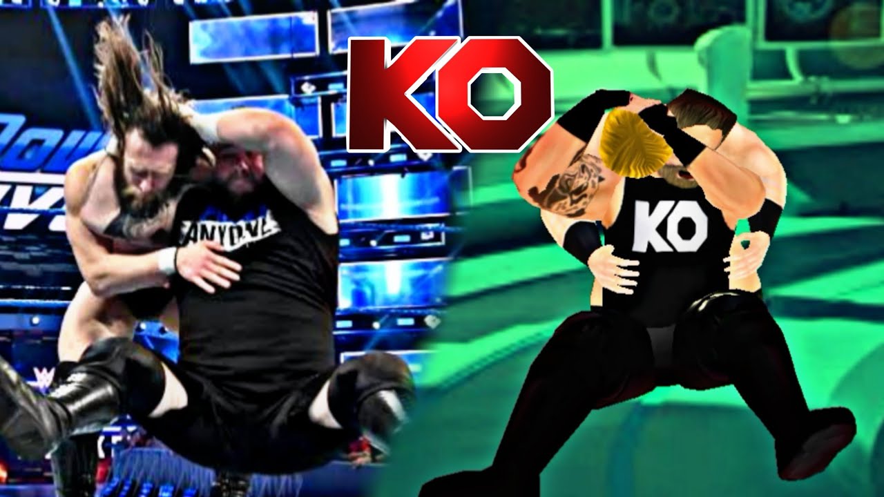 WWE Top 45 moves of Kevin Owens in Wrestling Revolution 3d
