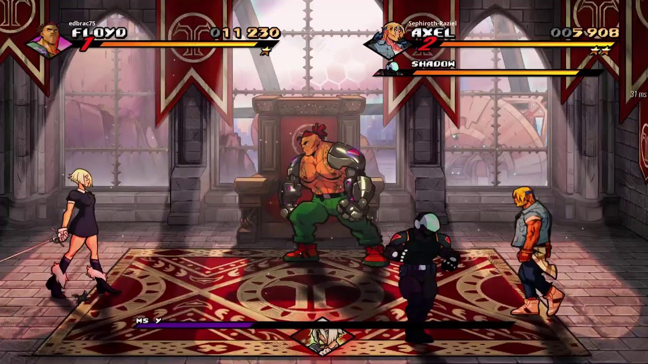 Street of rage 4 complet en duo 