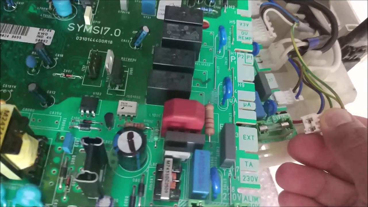 reparation chauffe Eau saunier duval ! remplacement carte mère