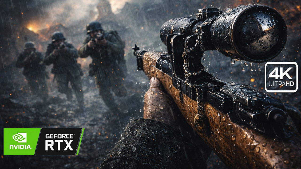 Special Ops Executive! Call of Duty: WWII RTX Aggressive Ultra-Graphics Realistic Gameplay(4K120FPS)