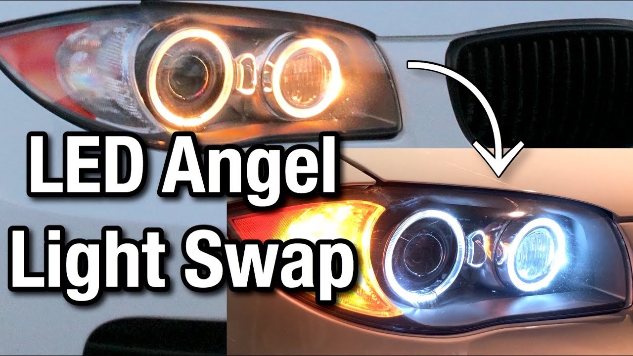 YOU SHOULD DO THIS TO YOUR BMW | ZiZa H8 LED ANGEL EYE BULB INSTALL!