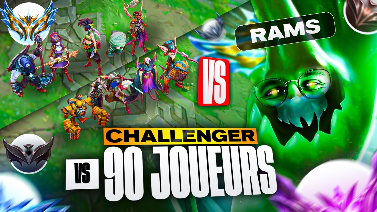 RANK 1 ZAC VS 90 JOUEURS ! IL DOIT GAGNER DES LOBBY DE IRON À CHALL SANS MOURIR ! RUN ULTIME !