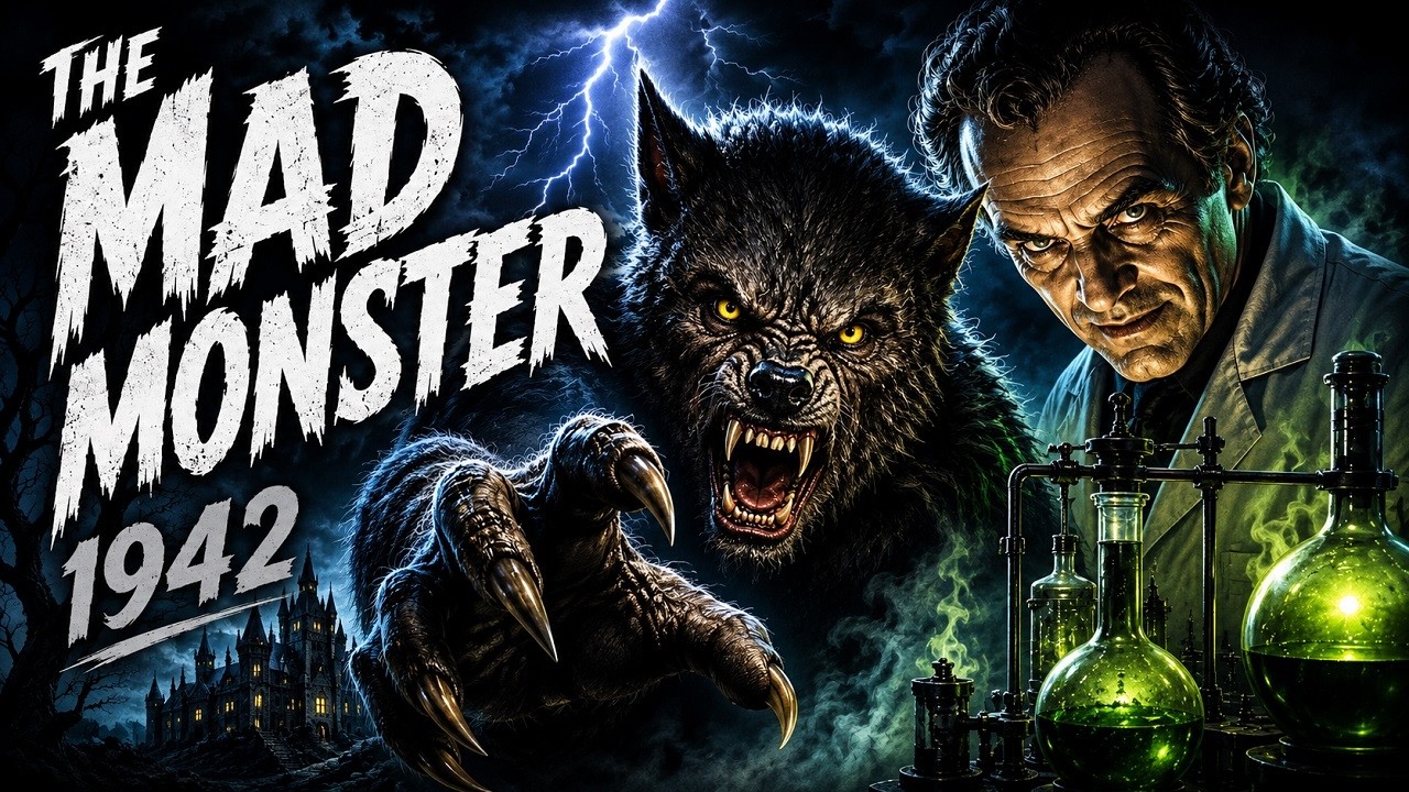 The Mad Monster (1942) | Horror | George Zucco ⭐ | Full Film | English