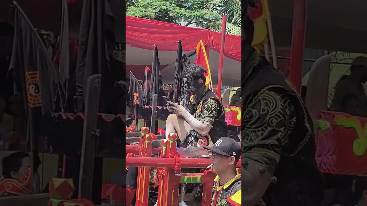 cap go meh singkawang 2025 para tatung main hp di tandu #viral #singkawang #dunia #indonesia #like