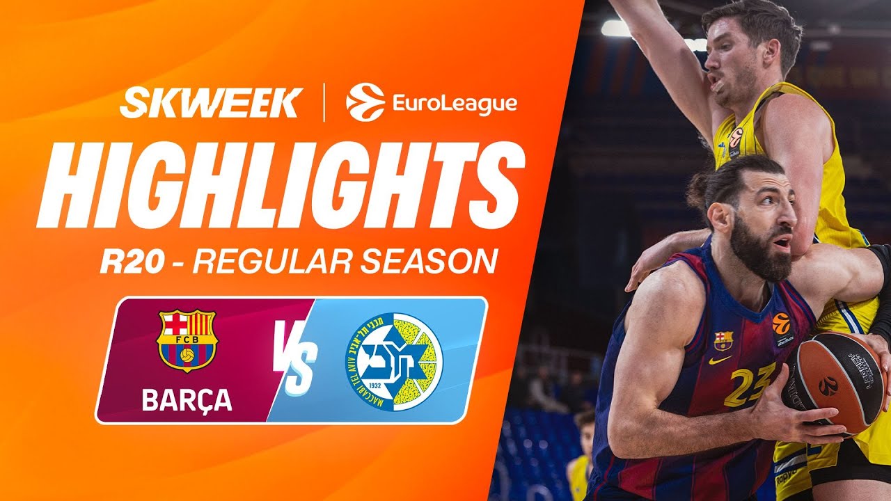 TOKO SHENGELIA IS BACK ! - Barcelona vs Maccabi EuroLeague Highlights R20