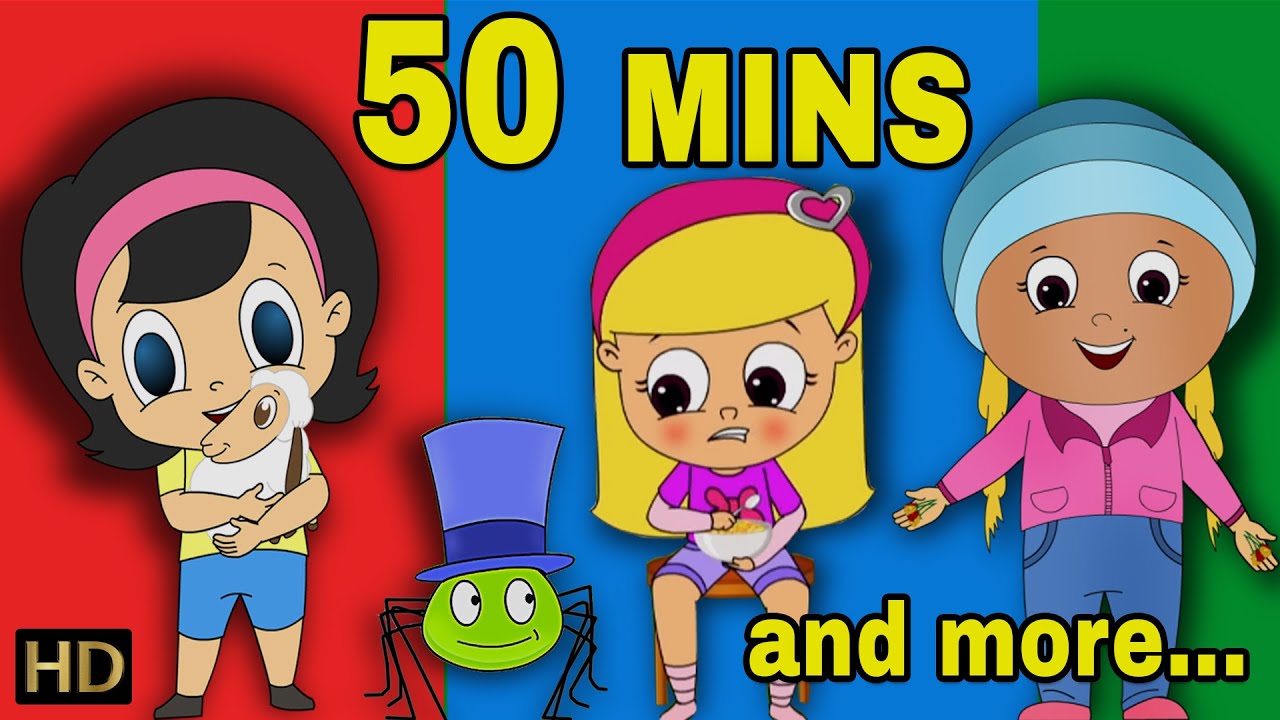 London Bridge is Falling Down & Other Most Popular Nursery Rhymes | 50 Minutes & more | HD Version