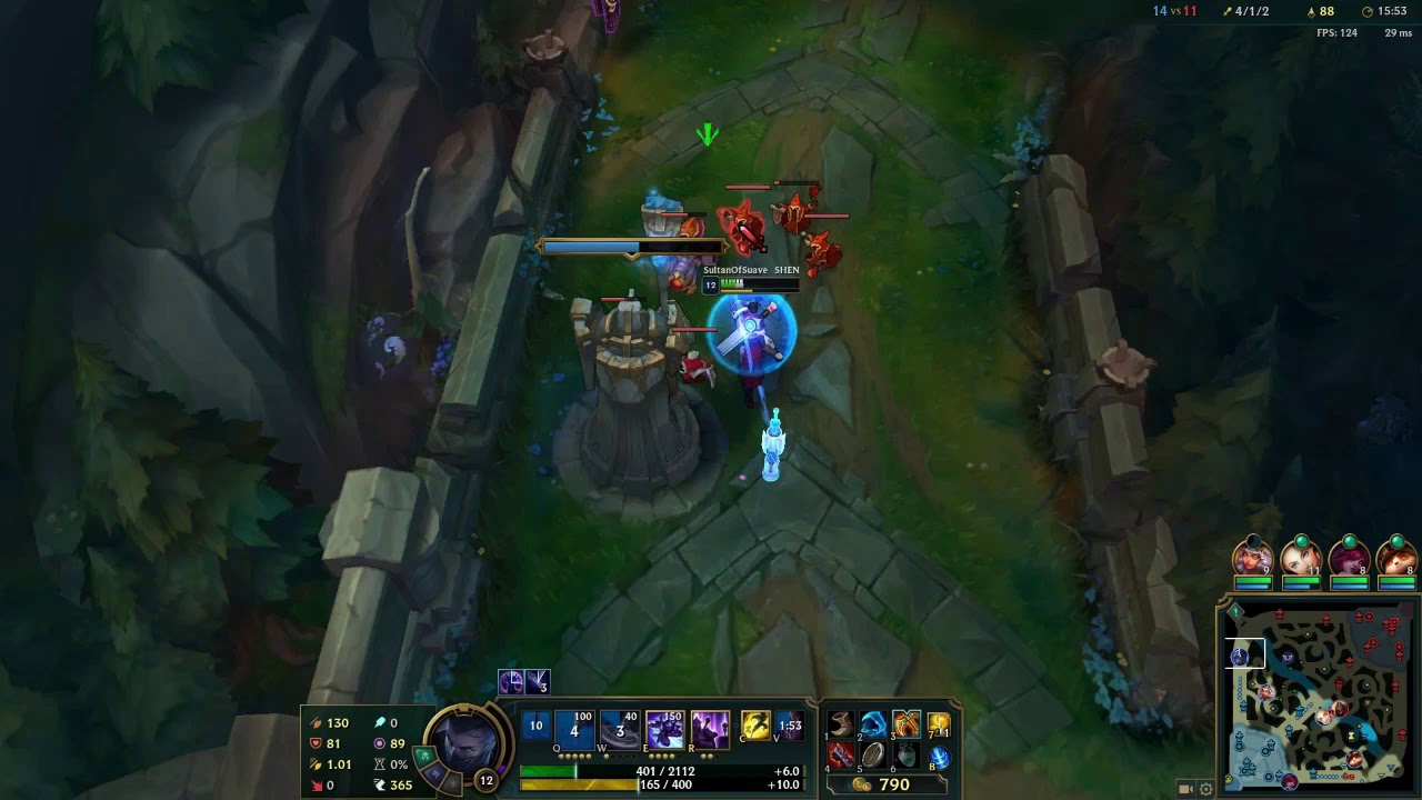 Shen taunt flash compilation #1