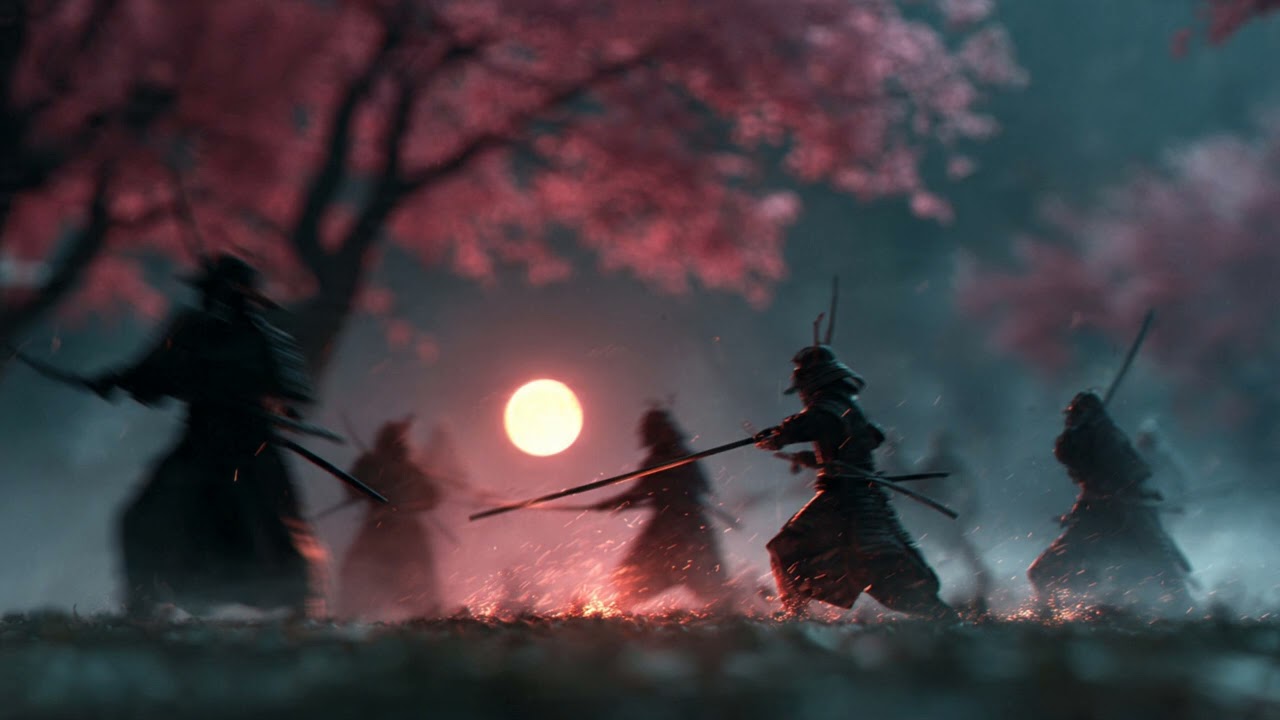 Fury of the Rising Sun ( #IntenseSamuraiMusic ) – Rapid Katana Battles in the Night Silence