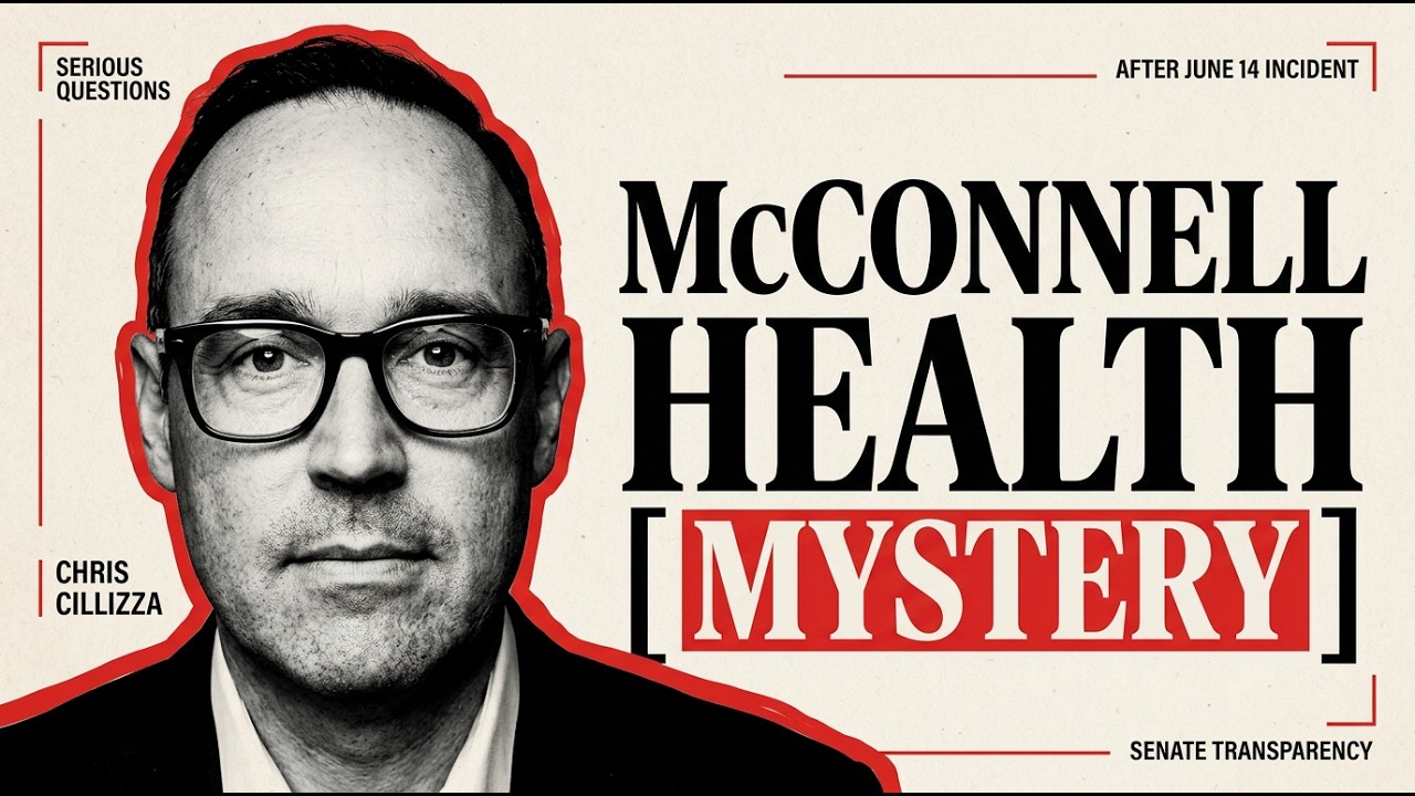 😳 The Strange Disappearance of Mitch McConnell | Chris Cillizza